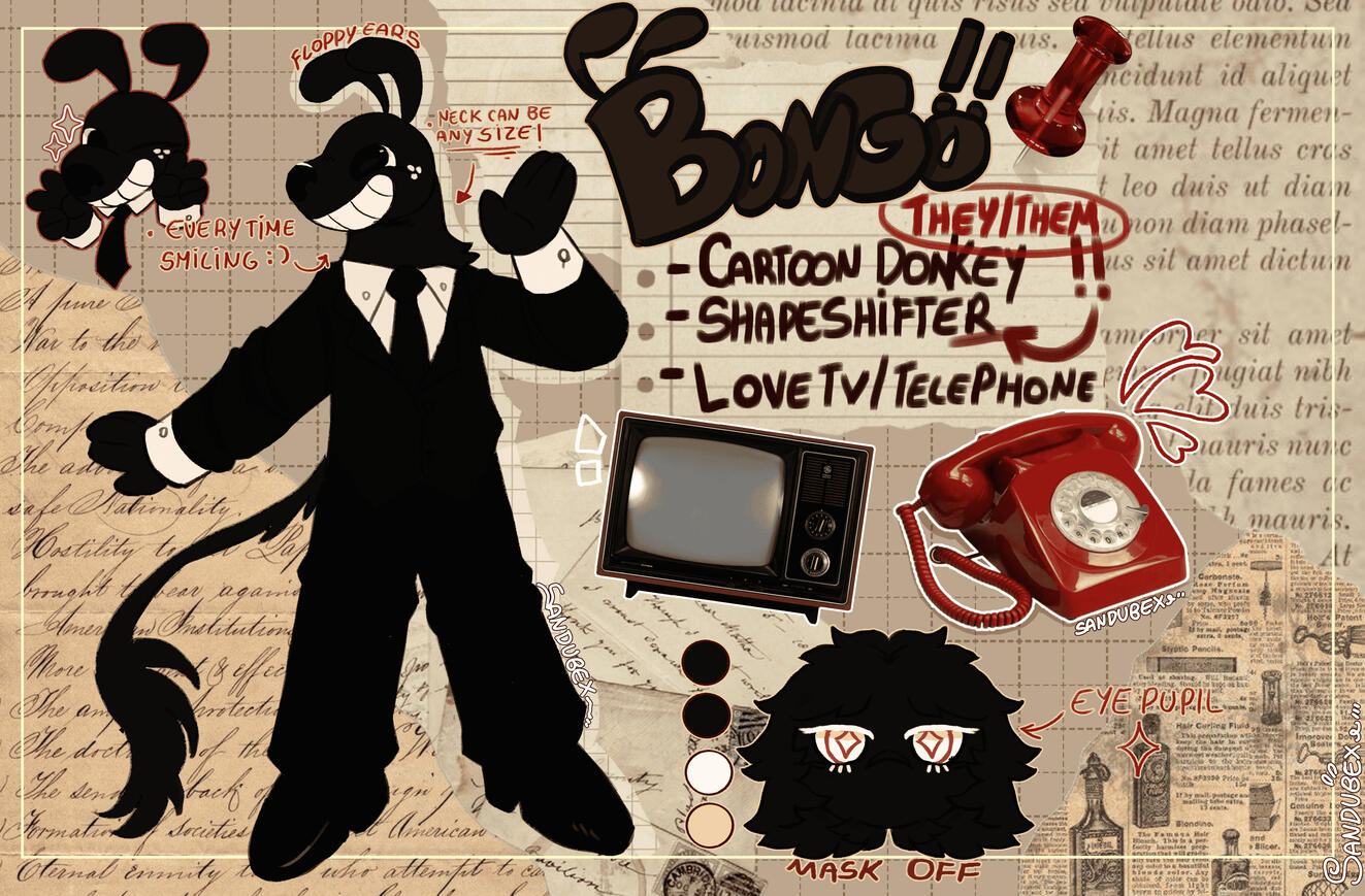 Simple Refsheet - Personalidade art