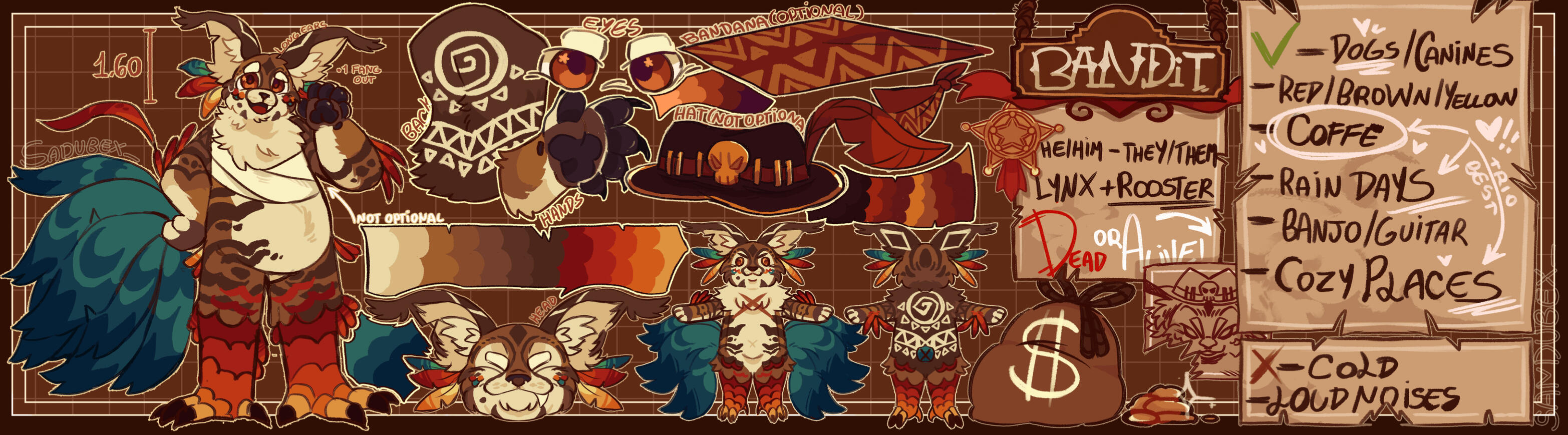 Simple Refsheet - Personal art